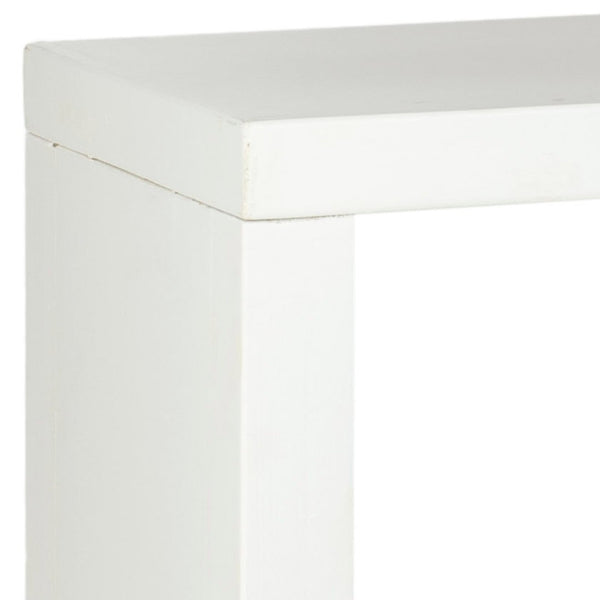Safavieh Lahoma Console Table - Distressed Off-White Finish, Versatile Design, Ideal For Entryways & Storage AMH6541D
