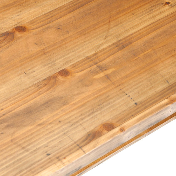 Safavieh Lahoma Coffee Table - Rustic-Chic Honey Oak Finish With Versatile Storage Shelf For Any Décor AMH6542A