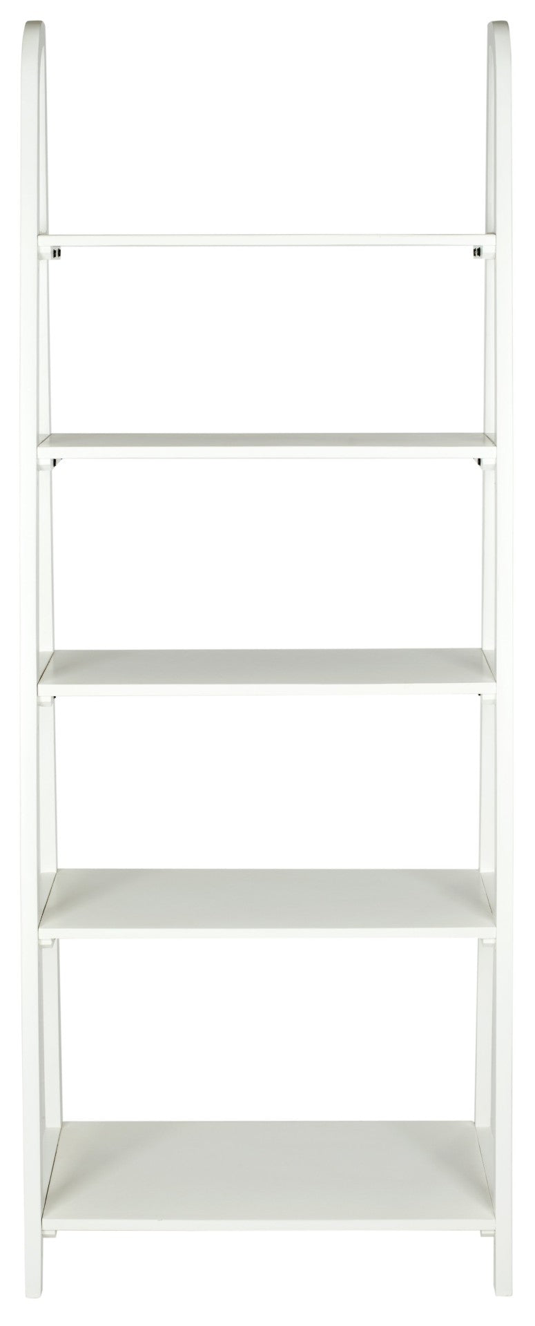Safavieh Albert 5-Tier Etagere – Elegant Open-Frame Display Shelf For Books, Photos, And Curated Decor White AMH6544D