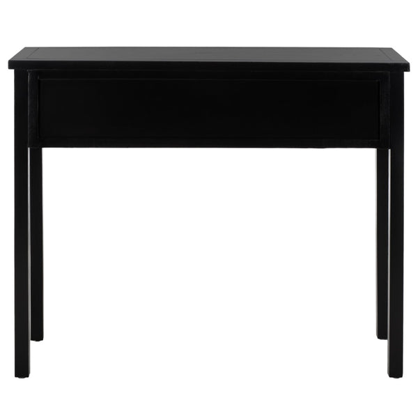 Safavieh Cindy Console Table With Three Spacious Drawers For Stylish Storage In Farmhouse And Coastal Decor Black AMH6568B