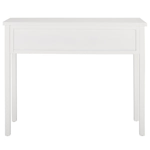 Safavieh Cindy Console Table With Three Spacious Drawers For Stylish Storage In Farmhouse And Coastal Decor White AMH6568C
