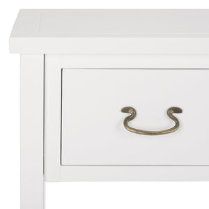 Safavieh Cindy Console Table With Three Spacious Drawers For Stylish Storage In Farmhouse And Coastal Decor White AMH6568C