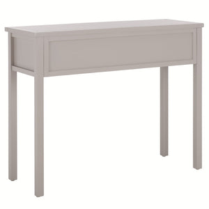 Safavieh Cindy Console Table With Three Spacious Drawers For Stylish Storage In Farmhouse And Coastal Decor Grey AMH6568D