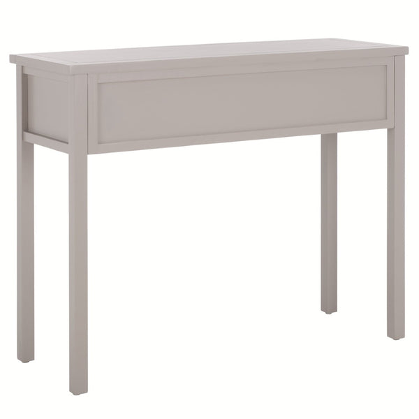 Safavieh Cindy Console Table With Three Spacious Drawers For Stylish Storage In Farmhouse And Coastal Decor Grey AMH6568D