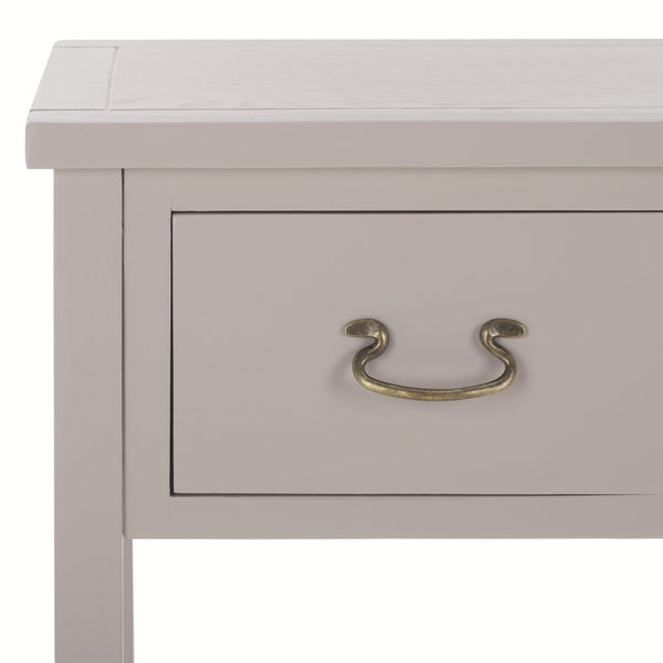 Safavieh Cindy Console Table With Three Spacious Drawers For Stylish Storage In Farmhouse And Coastal Decor Grey AMH6568D