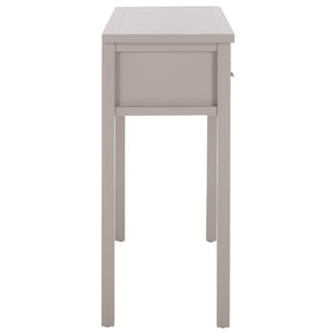 Safavieh Cindy Console Table With Three Spacious Drawers For Stylish Storage In Farmhouse And Coastal Decor Grey AMH6568D
