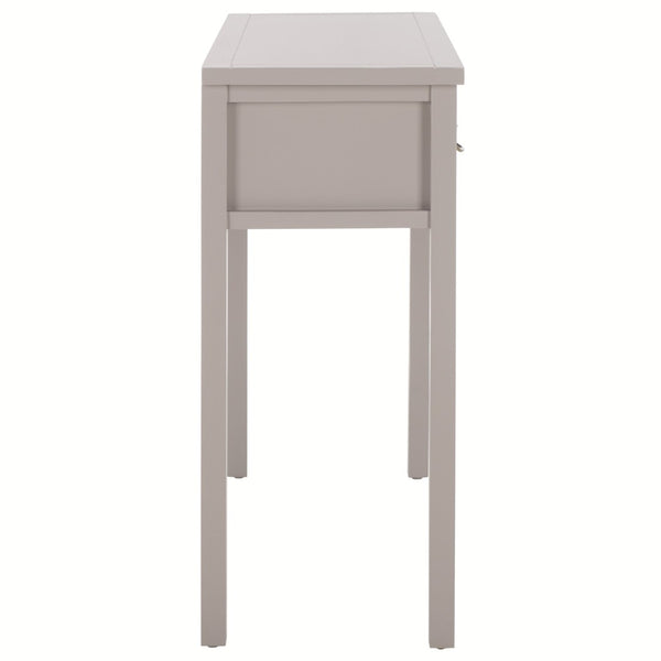 Safavieh Cindy Console Table With Three Spacious Drawers For Stylish Storage In Farmhouse And Coastal Decor Grey AMH6568D