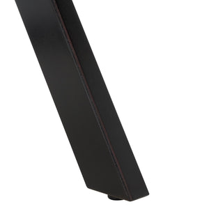 Safavieh Jack Stacking Tray Tables - Stylish Black/Oak Accent For Drinks, Snacks & Space-Saving Storage Solutions AMH6572A