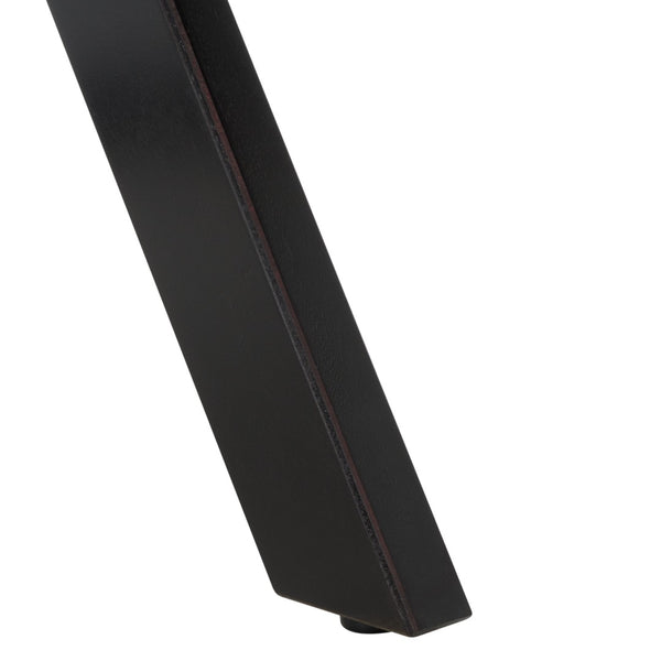 Safavieh Jack Stacking Tray Tables - Stylish Black/Oak Accent For Drinks, Snacks & Space-Saving Storage Solutions AMH6572A