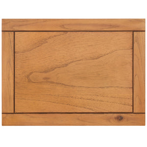 Safavieh Jack Stacking Tray Tables - Stylish Black/Oak Accent For Drinks, Snacks & Space-Saving Storage Solutions AMH6572A