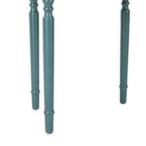 Safavieh Marilyn Elegant French Country End Table With Storage Drawers In Rich Teal For Living Spaces AMH6575D