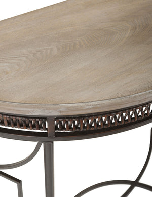 Safavieh Rosalie Console Table - Victorian-Inspired Copper & Maple Accent For Entryways, Hallways & Living Spaces AMH6581A