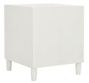 Safavieh Blaise Accent Stand With Ample Storage Drawers | Elegant Off-White Nightstand For Any Space AMH6605A