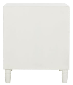Safavieh Blaise Accent Stand With Ample Storage Drawers | Elegant Off-White Nightstand For Any Space AMH6605A