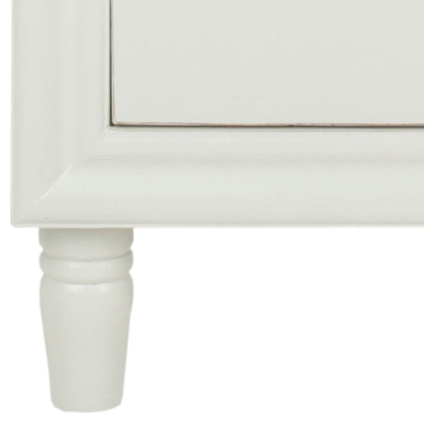 Safavieh Blaise Accent Stand With Ample Storage Drawers | Elegant Off-White Nightstand For Any Space AMH6605A