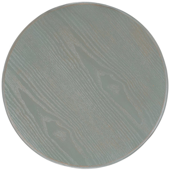 Safavieh Janika Round Accent Table - Modern Organic Elegance For Living Spaces, Versatile & Stylish Design Ash Grey AMH6607B