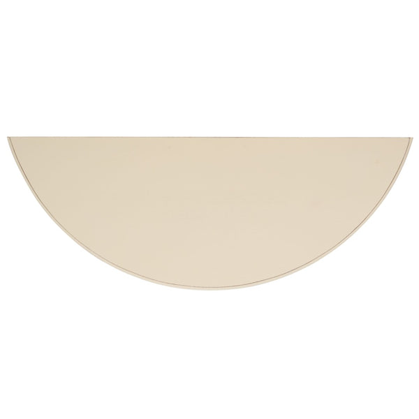 Safavieh Christina Console: Elegant French-Inspired Entryway Accent Table With Half-Moon Design & Curved Legs Off White AMH6610A