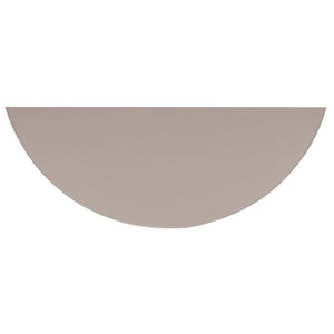 Safavieh Christina Console: Elegant French-Inspired Entryway Accent Table With Half-Moon Design & Curved Legs Grey Mauve AMH6610D