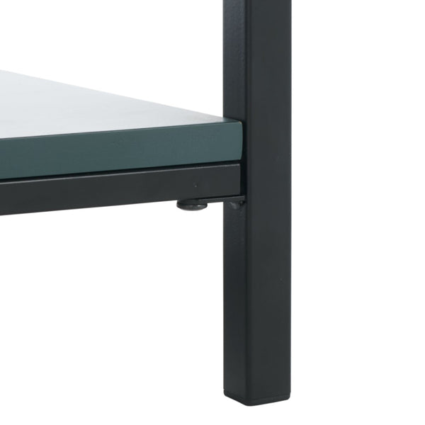 Safavieh Zeke 3 Tier Shelf Unit - Stylish Storage Solution For Modern Living Rooms, Bedrooms, Or Entryways Dark Teal AMH6614A