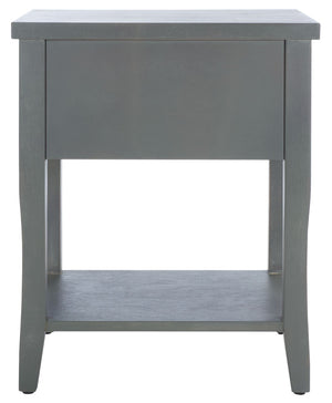 Safavieh Coby Ash Grey Nightstand With Storage Drawer – Timeless Design For Coastal And Country Décor AMH6616A