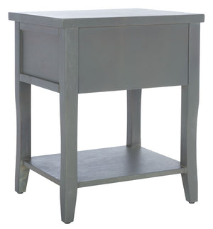 Safavieh Coby Ash Grey Nightstand With Storage Drawer – Timeless Design For Coastal And Country Décor AMH6616A
