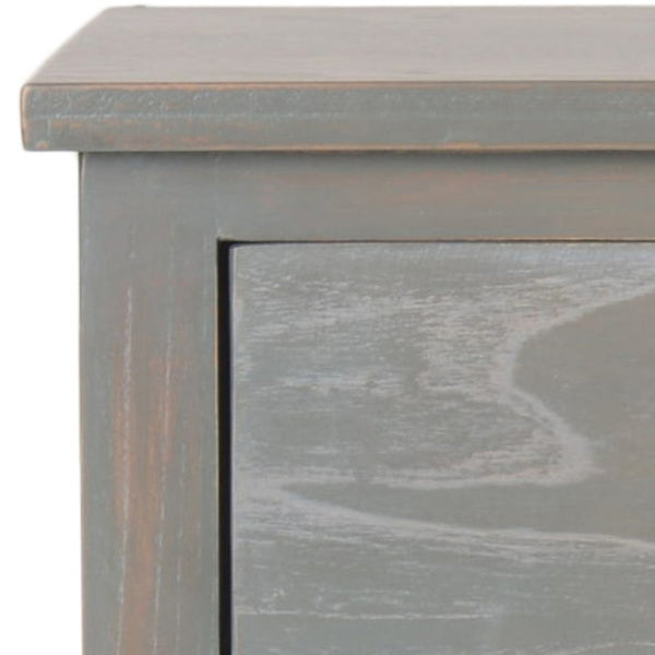 Safavieh Coby Ash Grey Nightstand With Storage Drawer – Timeless Design For Coastal And Country Décor AMH6616A