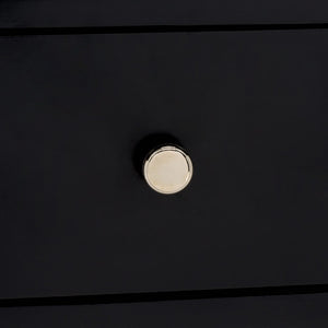 Safavieh Coby Accent Table With Storage Drawer Black Wood AMH6616D