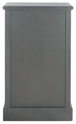 Safavieh Jarome Nightstand With Elegant Storage Drawer And Stylish Cabinet For Timeless Charm And Utility Ash Grey AMH6627A