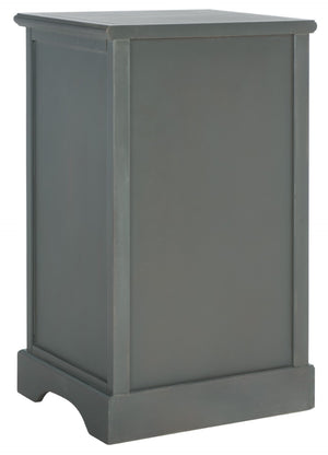 Safavieh Jarome Nightstand With Elegant Storage Drawer And Stylish Cabinet For Timeless Charm And Utility Ash Grey AMH6627A