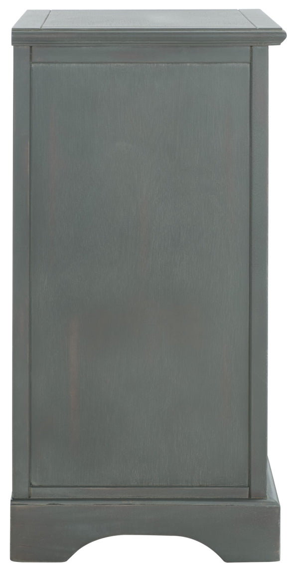 Safavieh Jarome Nightstand With Elegant Storage Drawer And Stylish Cabinet For Timeless Charm And Utility Ash Grey AMH6627A