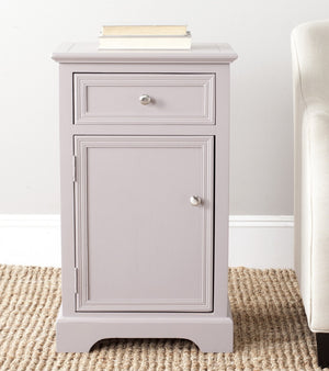 Safavieh Jarome Stylish Storage End Table With Drawer & Door - French Country Charm For Any Space AMH6627E
