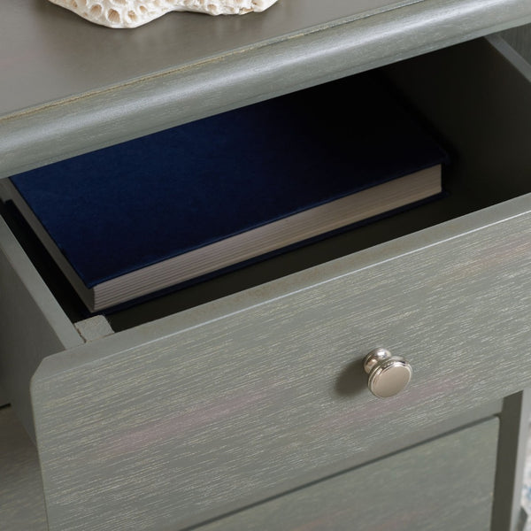 Safavieh Joe End Table – Stylish Farmhouse Design With 3 Spacious Storage Drawers For Living Room Or Bedroom Ash Grey AMH6629A