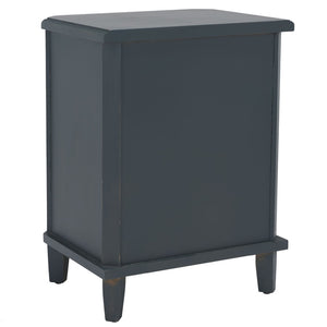 Safavieh Joe End Table – Stylish Farmhouse Design With 3 Spacious Storage Drawers For Living Room Or Bedroom Dark Teal AMH6629B