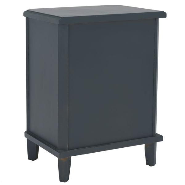 Safavieh Joe End Table – Stylish Farmhouse Design With 3 Spacious Storage Drawers For Living Room Or Bedroom Dark Teal AMH6629B