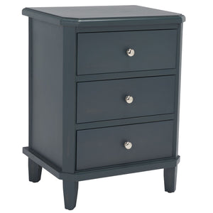 Safavieh Joe End Table – Stylish Farmhouse Design With 3 Spacious Storage Drawers For Living Room Or Bedroom Dark Teal AMH6629B