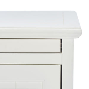 Safavieh Jezabel End Table With Pull-Out Tray - Charming Early American Design & Ample Storage Solutions AMH6633C
