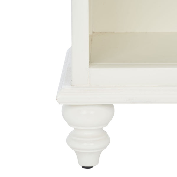 Safavieh Jezabel End Table With Pull-Out Tray - Charming Early American Design & Ample Storage Solutions AMH6633C