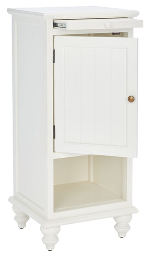 Safavieh Jezabel End Table With Pull-Out Tray - Charming Early American Design & Ample Storage Solutions AMH6633C
