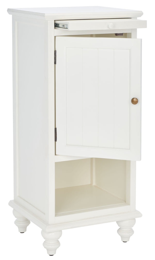 Safavieh Jezabel End Table With Pull-Out Tray - Charming Early American Design & Ample Storage Solutions AMH6633C