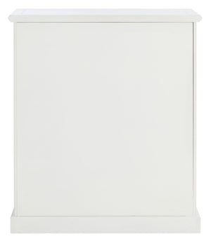 Safavieh Maralah Bookcase - Modern Minimalist Storage Solution With Fixed Shelves For Books And Decor Display White AMH6634B