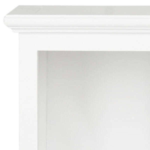 Safavieh Maralah Bookcase - Modern Minimalist Storage Solution With Fixed Shelves For Books And Decor Display White AMH6634B