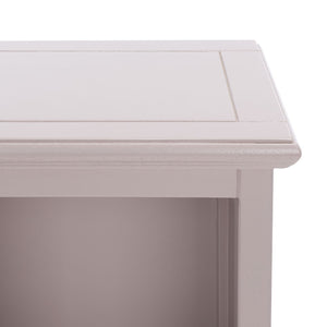 Safavieh Maralah Bookcase - Modern Minimalist Storage Solution With Fixed Shelves For Books And Decor Display Grey Mauve AMH6634C