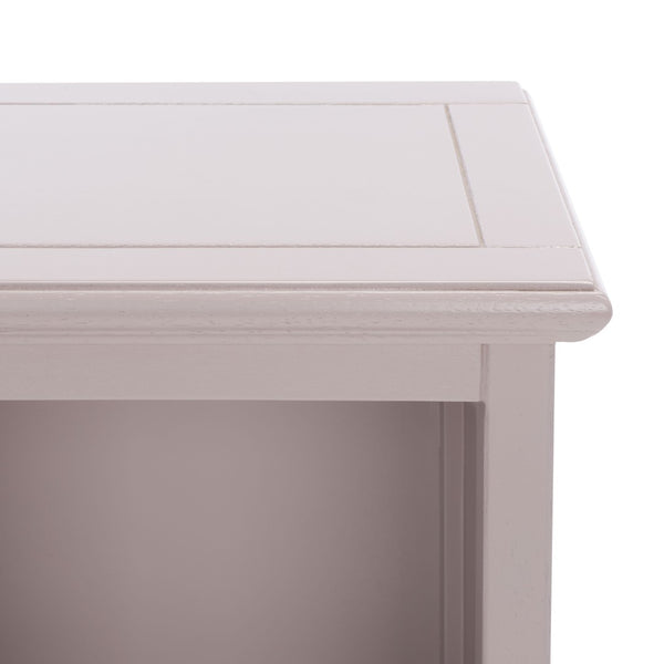Safavieh Maralah Bookcase - Modern Minimalist Storage Solution With Fixed Shelves For Books And Decor Display Grey Mauve AMH6634C