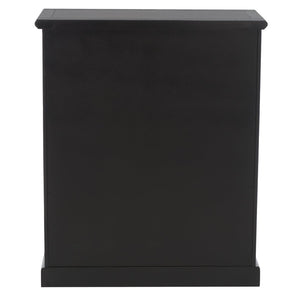 Safavieh Maralah Bookcase - Modern Minimalist Storage Solution With Fixed Shelves For Books And Decor Display Black AMH6634D