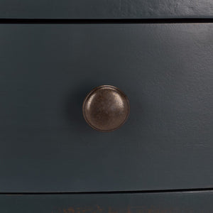 Safavieh Abram Console - Timeless Demilune Design For Chic Entryways With Practical Storage And Style Dark Teal AMH6636B