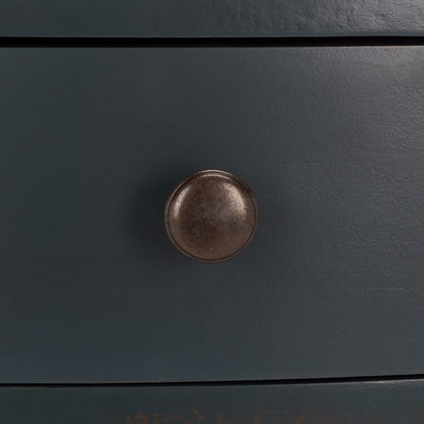 Safavieh Abram Console - Timeless Demilune Design For Chic Entryways With Practical Storage And Style Dark Teal AMH6636B