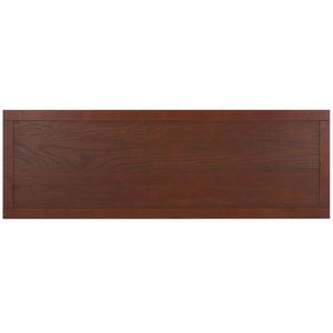 Safavieh Manelin Shaker-Inspired Console Table With Storage Drawers For Stylish Entryways And Living Spaces Sepia AMH6641A