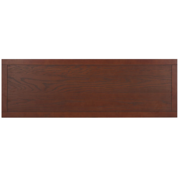 Safavieh Manelin Shaker-Inspired Console Table With Storage Drawers For Stylish Entryways And Living Spaces Sepia AMH6641A