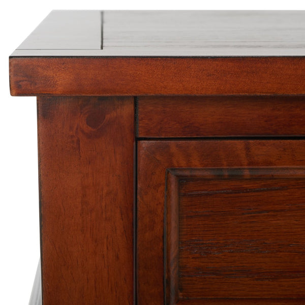 Safavieh Manelin Coffee Table With Storage Drawers – Shaker-Inspired Design For Elegant Living Room Style Sepia AMH6642A
