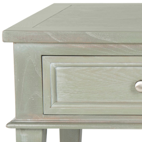 Safavieh Manelin Coffee Table With Storage Drawers – Shaker-Inspired Design For Elegant Living Room Style Ash Grey AMH6642C